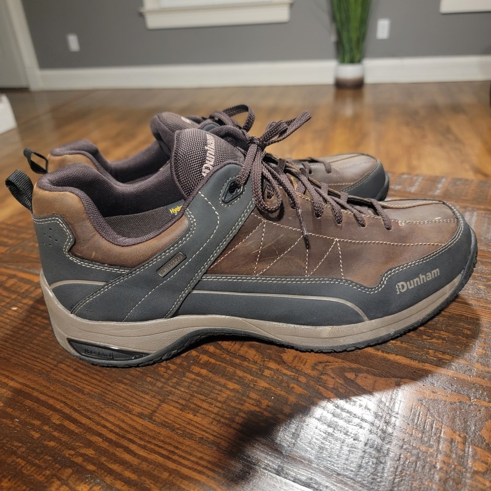 Dunham Cloud Plus Lace-Up Trekker Shoes Waterproof Hydroguard C15613 Men's 14